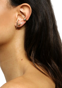 Gold Ear Suspender Earring