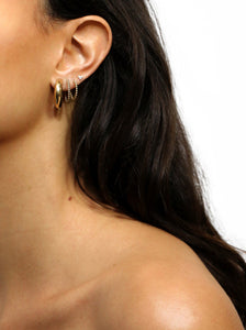 Globe Gold Earrings