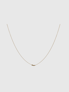 Caterpillar White Diamond Necklace