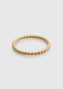 Fine Gold Twist Ring