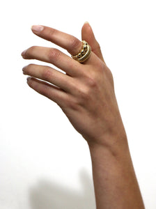 Globule Gold Ring