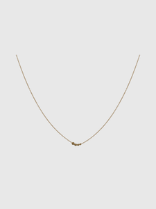Gold Caterpillar Necklace