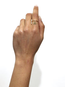 Gold Coin Ring