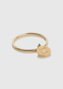 Gold Coin Ring