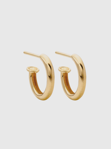 Gold Hoop Small Earrings