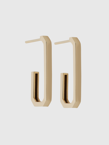 Gold Slide Earrings