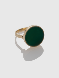 Jade Circle Ring