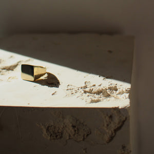 PRE-LOVED Gold Signet Ring