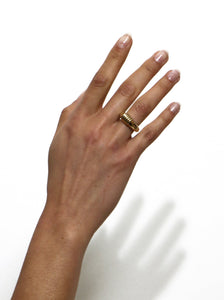 Ribble Globe Gold Ring