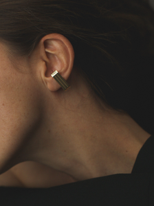 Triple Slide Gold Earcuff