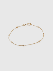 Delicate gold online bracelet