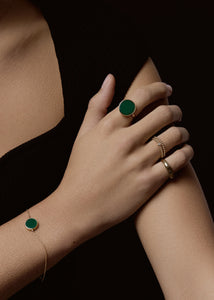 Jade Circle Ring